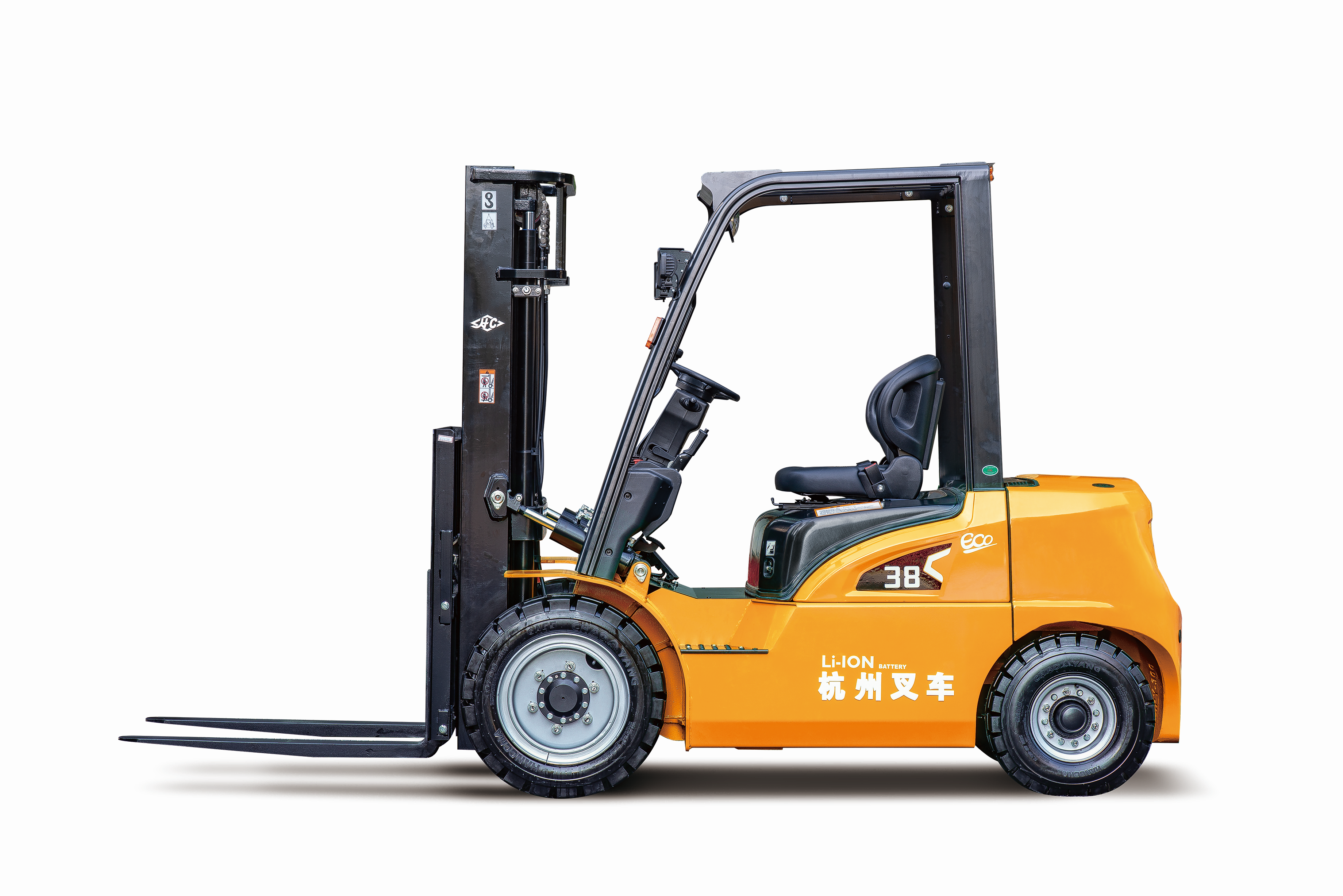 XE系列2-3.8噸鋰電池專(zhuān)用叉車(chē)（標(biāo)準(zhǔn)版）